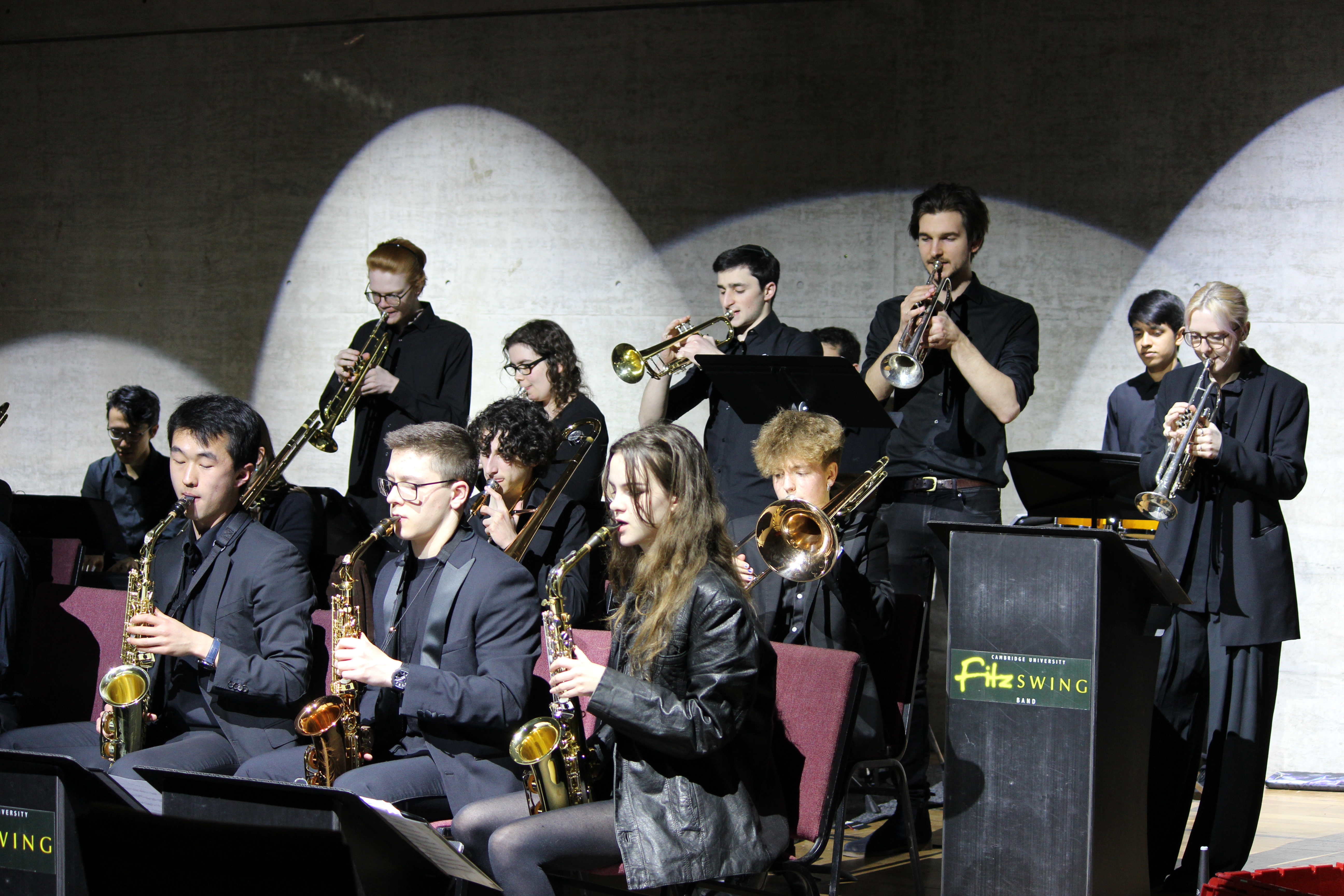 Fitz Swing performing at FCMS Valentines Concert